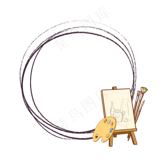 绘画培训班边框6 绘画培训班边框6