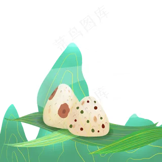 端午金边国潮粽子