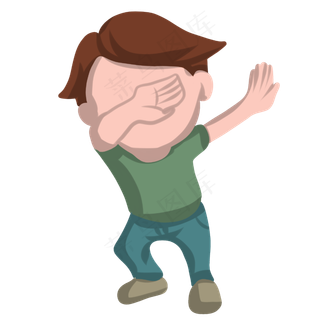 健身运动小男孩