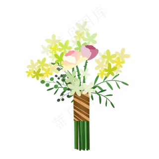 清新花束手捧花