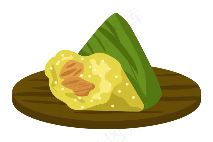 黄色糯米红枣插图(3001*2000px 300 dpi )ai矢量模版下载