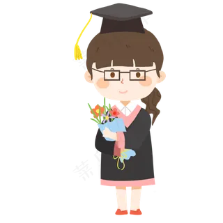 毕业季免抠PNG素材