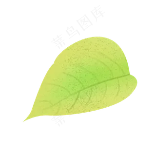 春季黄绿色嫩叶清新