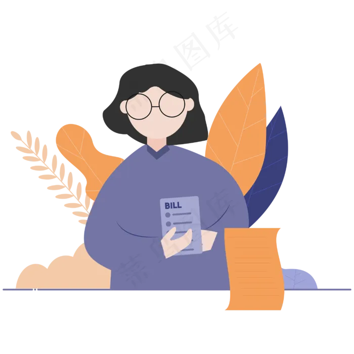 母亲节家庭主妇对账单(2050X2050(DPI:300))ai矢量模版下载