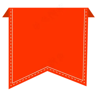 红色促销降价标签,免抠元素