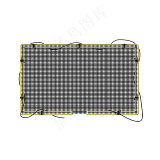 618边框霓虹灯光荧光灯