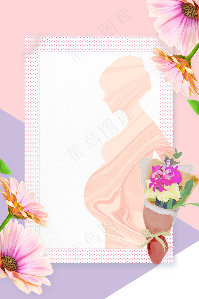 简约怀孕母亲背景