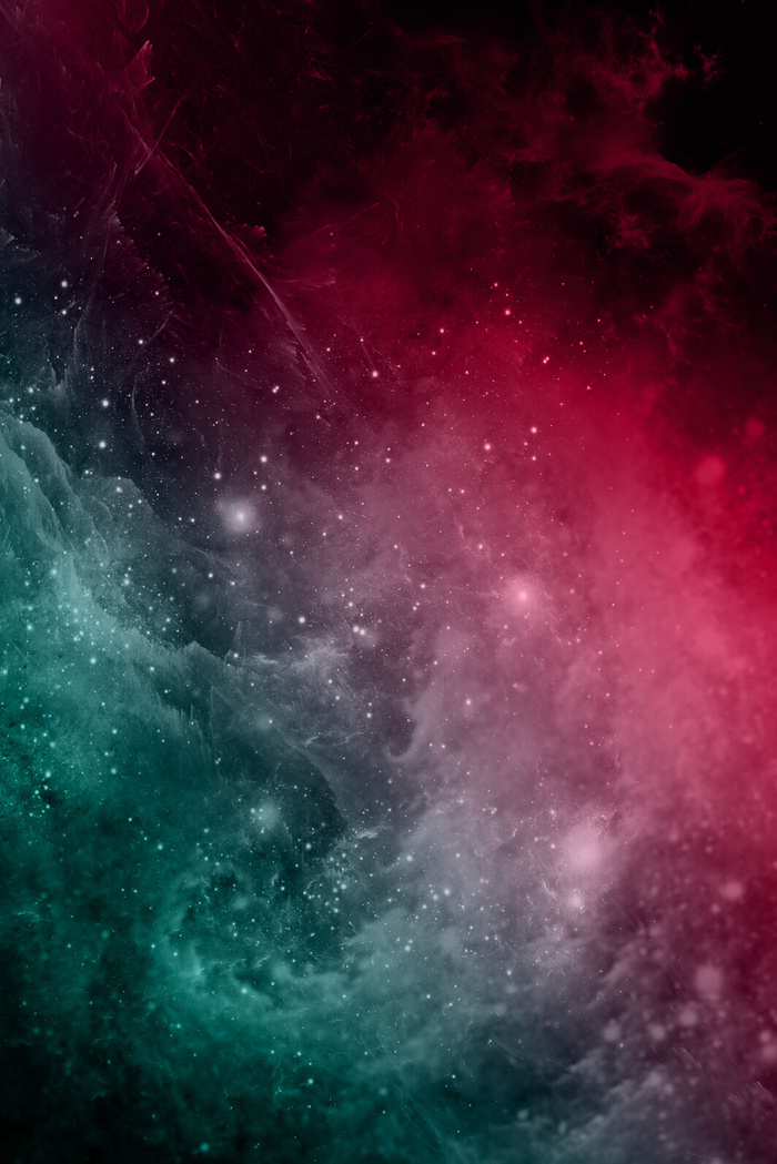 梦幻大气星空背景海报