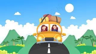 五一放假旅游自驾游情侣度假旅行劳动节配图