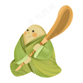 端午节卡通创意粽子