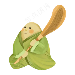 端午节卡通创意粽子