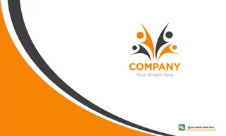 简约大气商务名片设计