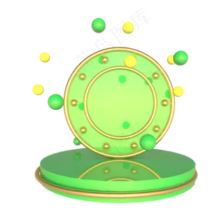 绿色端午节展台