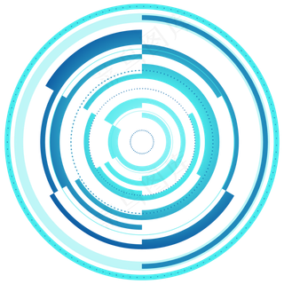 科技感圆形笔刷
