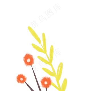 卡通植物装饰下载