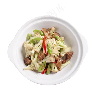 砂锅菜花,免抠元素