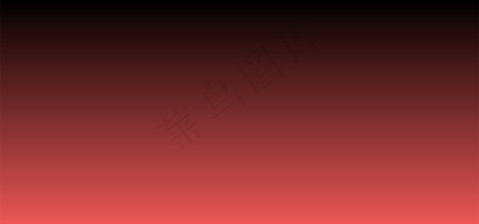 简约红色黑色渐变banner背景