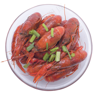红色小龙虾,免抠元素