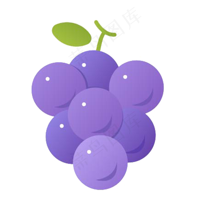 卡通葡萄