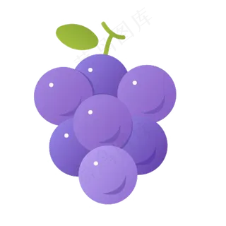 卡通葡萄