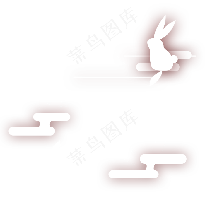 白色中秋装饰底纹,免抠元素(2000*2000px 300 dpi )psd模版下载