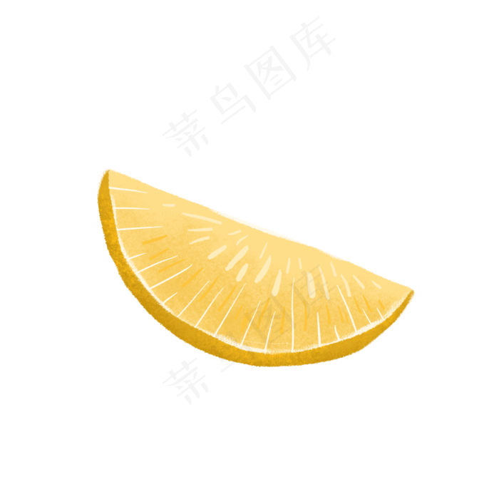 一半切开的橙子(2000X2000(DPI:300))psd模版下载