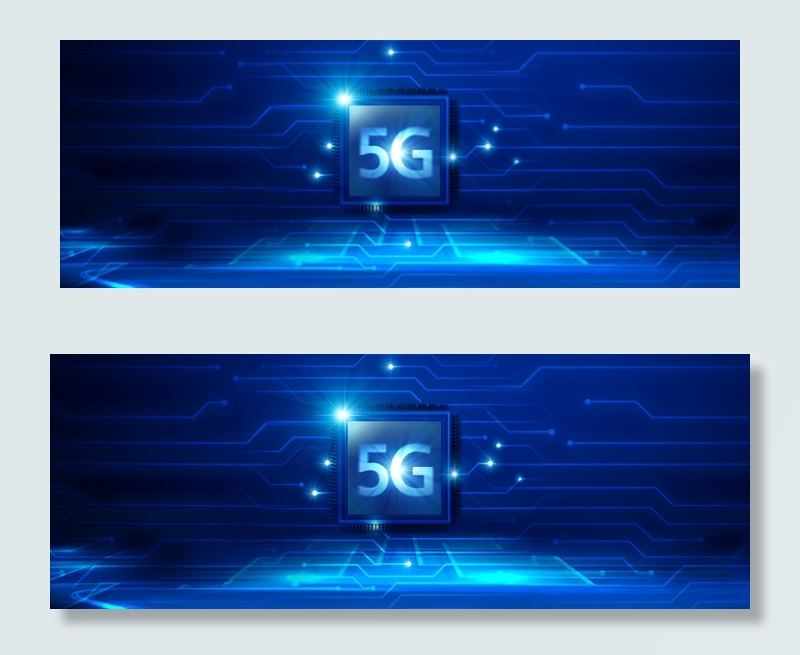 创意合成5G背景