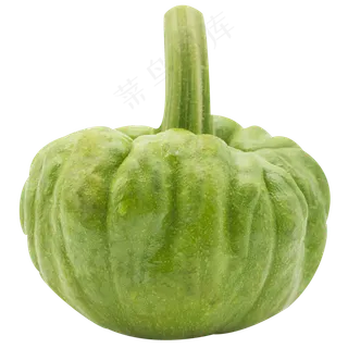 绿色健康南瓜,免抠元素