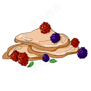 美味水果冰淇淋