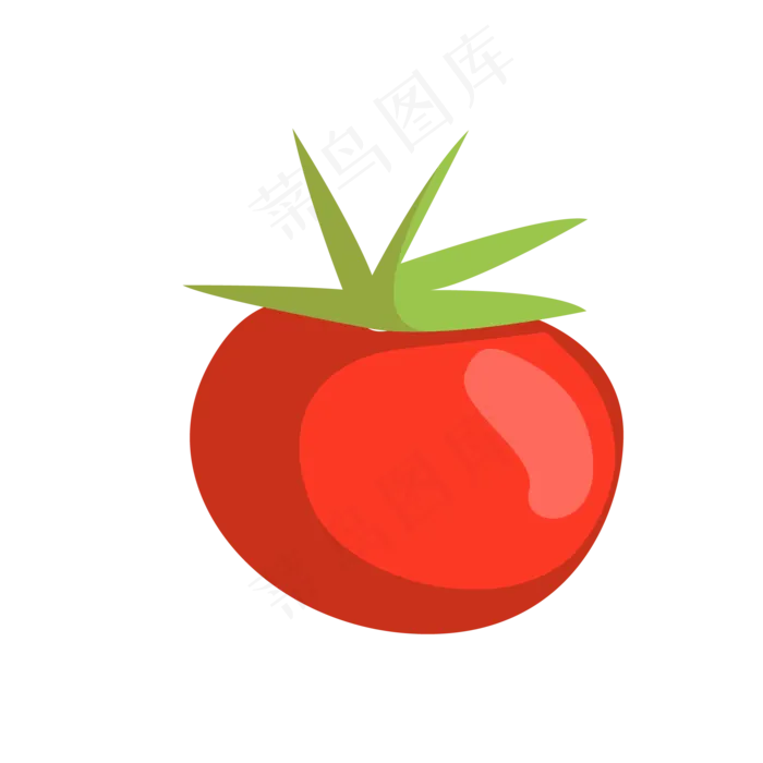 处暑蔬菜蔬果番茄图标(2000X2000(DPI:300))ai矢量模版下载