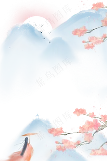 粉色古风少女 粉色古风少女
