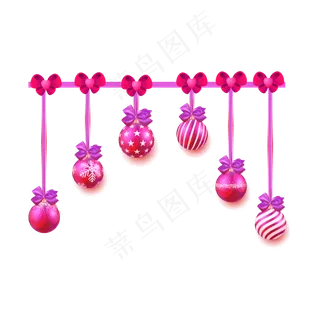 矢量手绘圣诞装饰,免抠元素