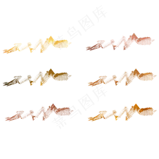 彩色金粉金箔笔刷