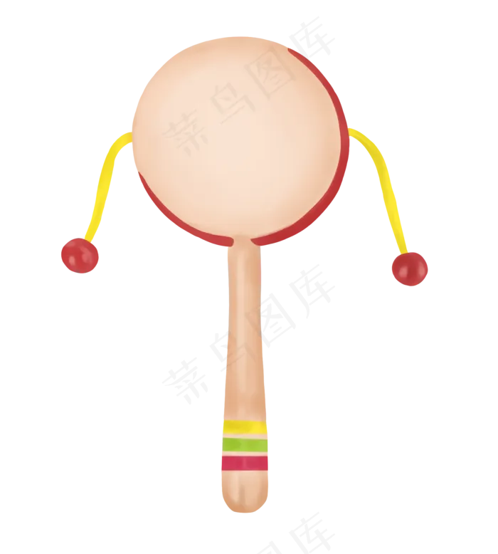 儿童玩具拨浪鼓(5315X5906(DPI:299))psd模版下载