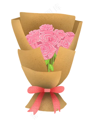 情人节花束装饰