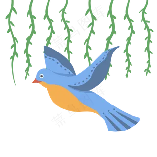 夜莺雀鸟小满节气