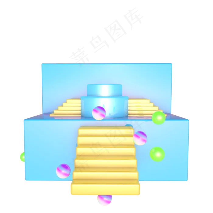 C4D618舞台(2000*2000px 300 dpi )