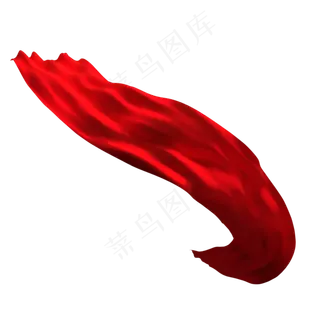 红色丝带党政文化,免抠元素