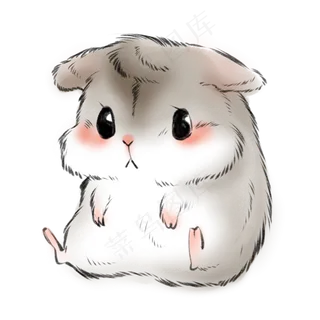 可爱仓鼠小动物,免抠元素