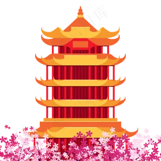 春暖花开黄鹤楼