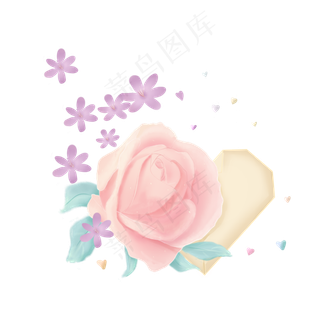 情人节玫瑰花装饰