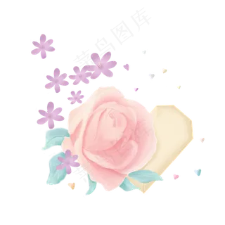 情人节玫瑰花装饰