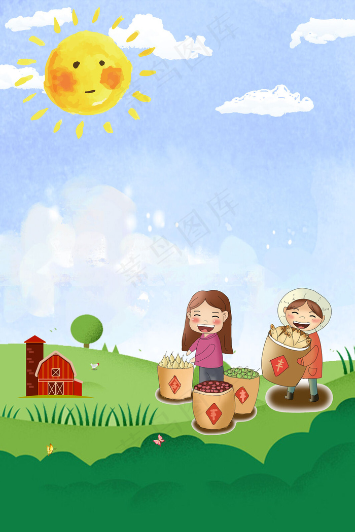 五一节劳动人民形象海报