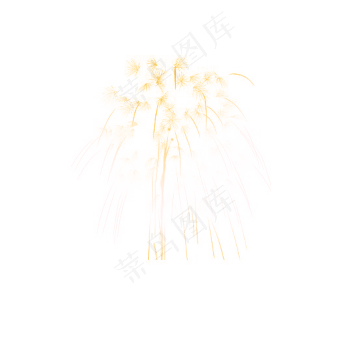 美丽绚丽彩色烟花装饰素材png(2000X2000(DPI:299))psd模版下载