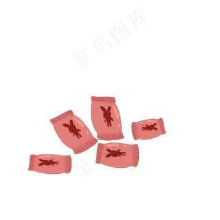 粉色糖果六一儿童节孩子美味零食