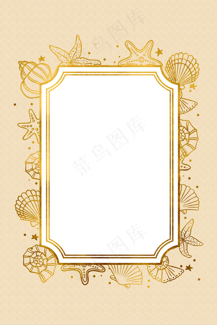 欧式边框复古风简约