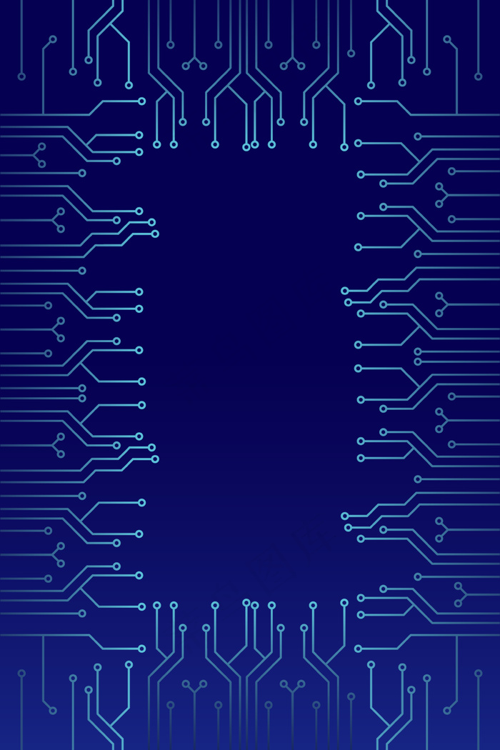 电子线路图海报背景素材