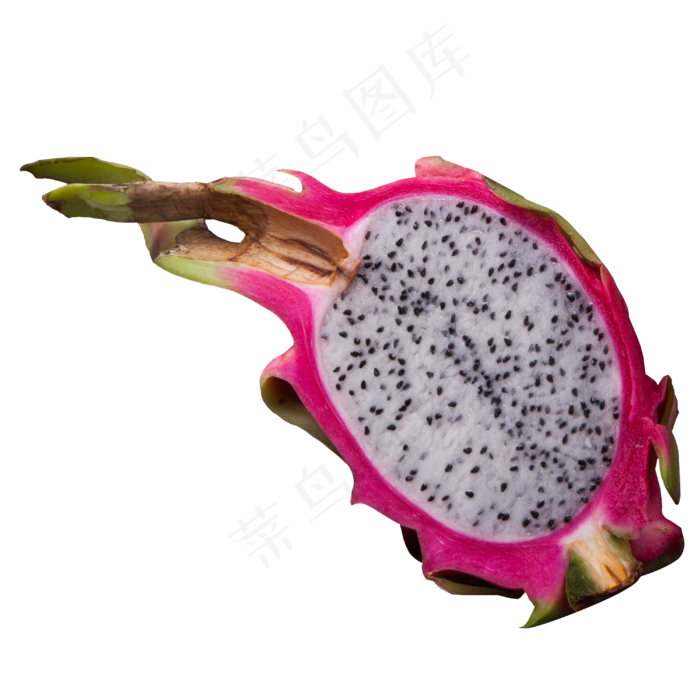 实拍火龙果内部结构