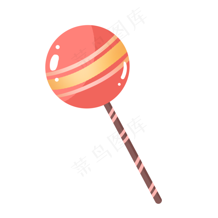 粉红色可爱卡通六一儿童节棒棒糖