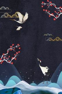 创意合成中国风背景